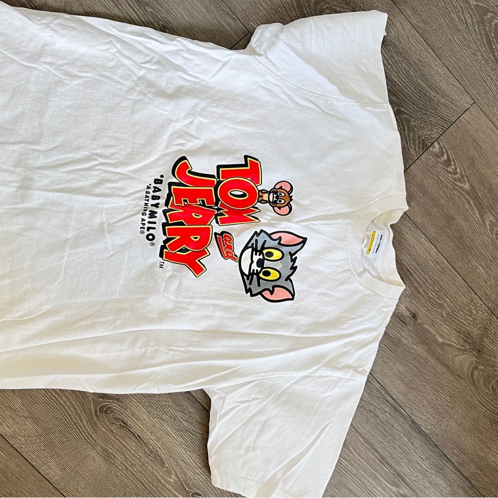 Bape Tom and Jerry Graphic T-Shirt